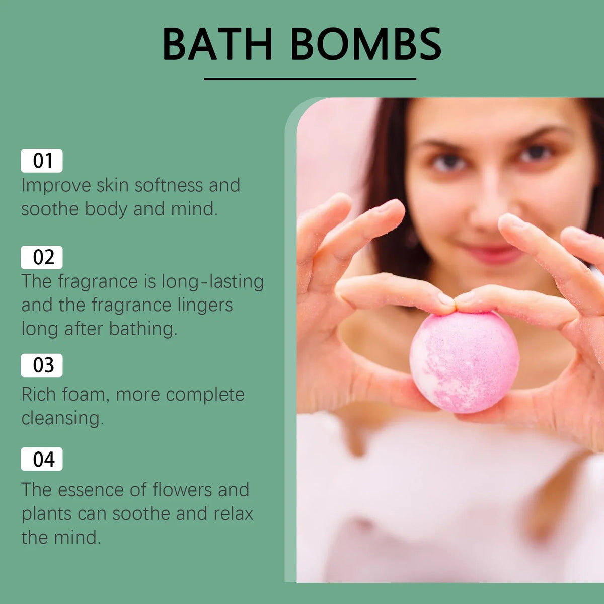 Christmas Colorful Bath Balls Foot Spa Deep Moisturizing Skin Relaxing Reduce Dryness Kids Gifts Bubble Rosemary Bath Ball Bombs