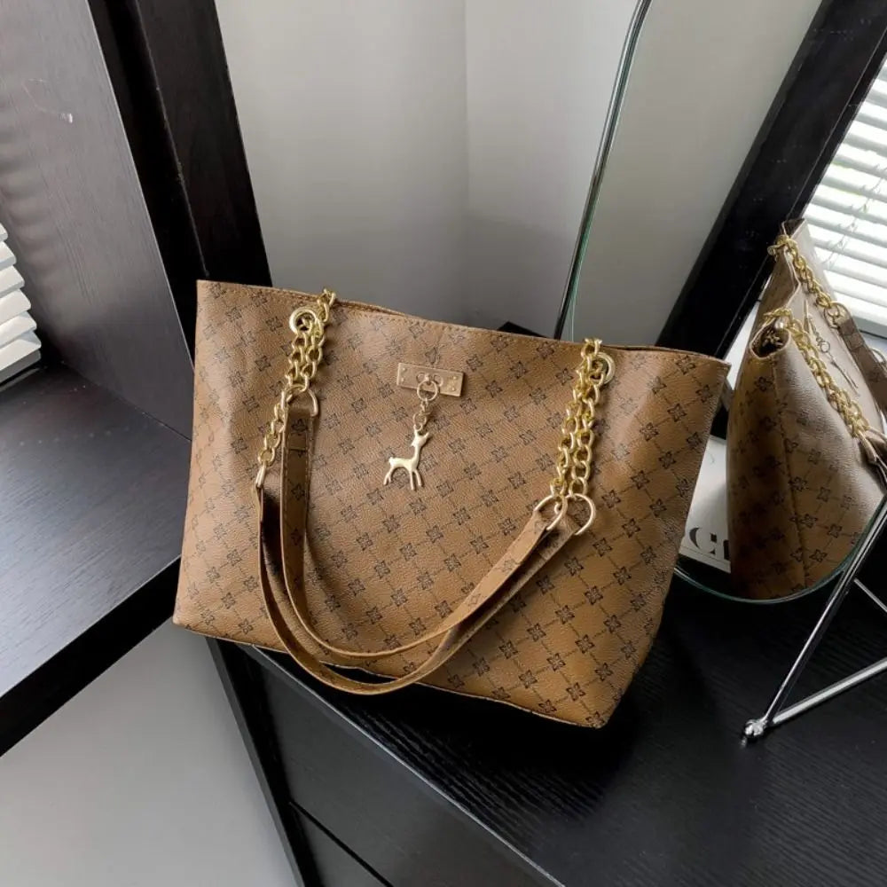 Unbranded Women Tote Bag - Large Capacity Printing Shoulder Bag For Shopping Purse.