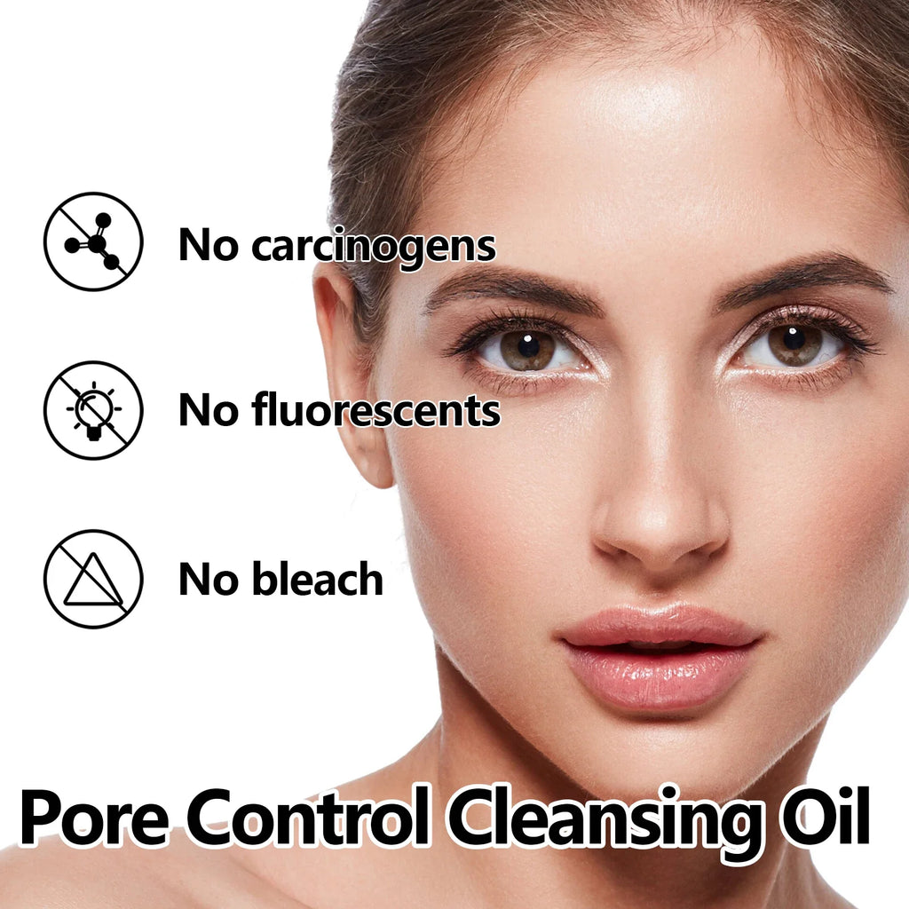 Pore Control Makeup Removal Cleansing Oil Gentle Makeup Removal Caring Skin Moisturizing Brightening Deep Cleansing Pore Skin