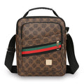 Mens Crossbody Bag With Multi Layer Design For Travel And Daily Commute Water Resistant Oxford Material