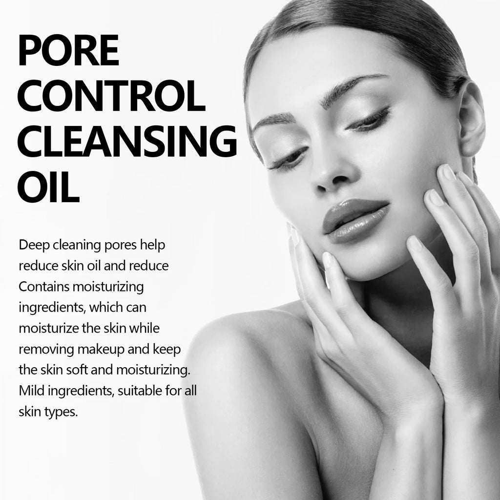 Pore Control Makeup Removal Cleansing Oil Gentle Makeup Removal Caring Skin Moisturizing Brightening Deep Cleansing Pore Skin