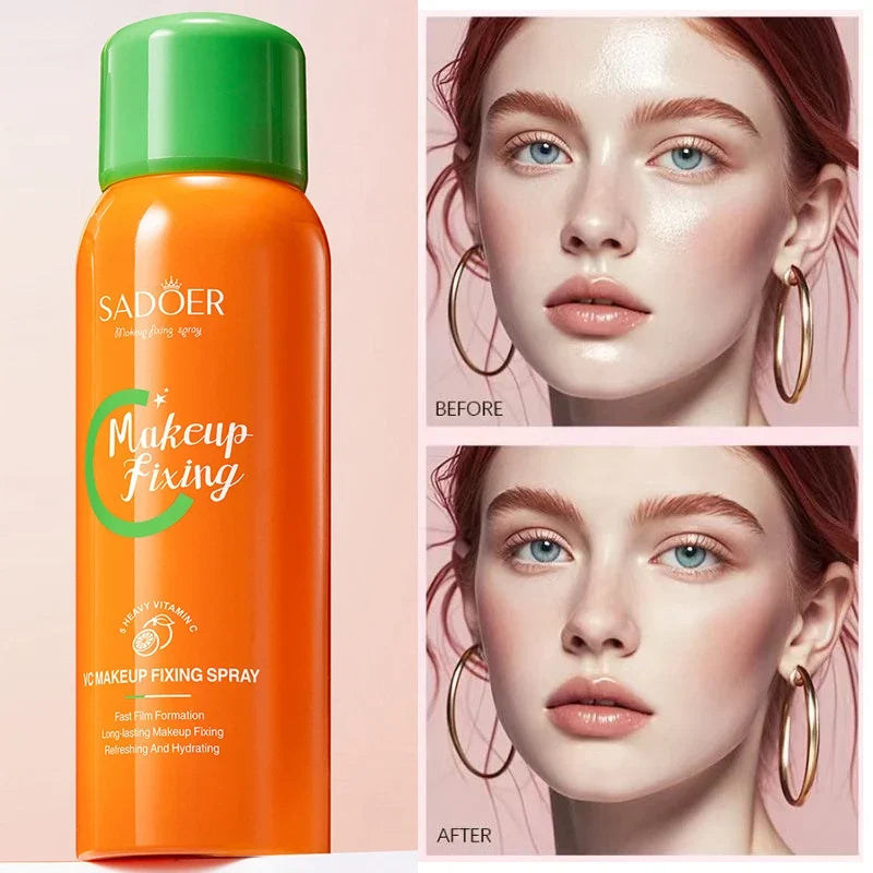 Waterproof Mattifying Setting Spray Long-lasting Glossy Matte Base Makeup Control Oil Non-Sticky Make-up Fixer Spray 150ml