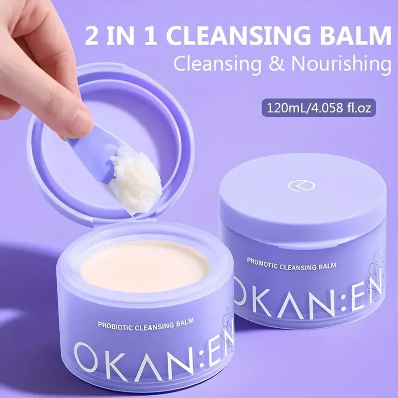 Moisturizing Cleansing Makeup Removal Cream,Gently Melts Away Eye Shadow,EyelinXer and Makeup,Easy to Remove Without Irritation