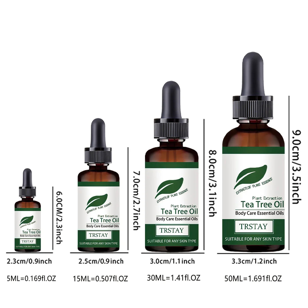 Natural Tea tree oil moisturizing facial body feminine skin care skin repair moisturizing Aromatherapy pure massage essential oi