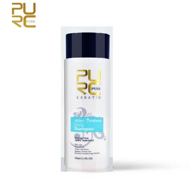 PURC Keratin Treatment Shampoo Conditioner Hair Straightening Products Smoothing Repairing Hair Mask Curly Hair Straighten Care