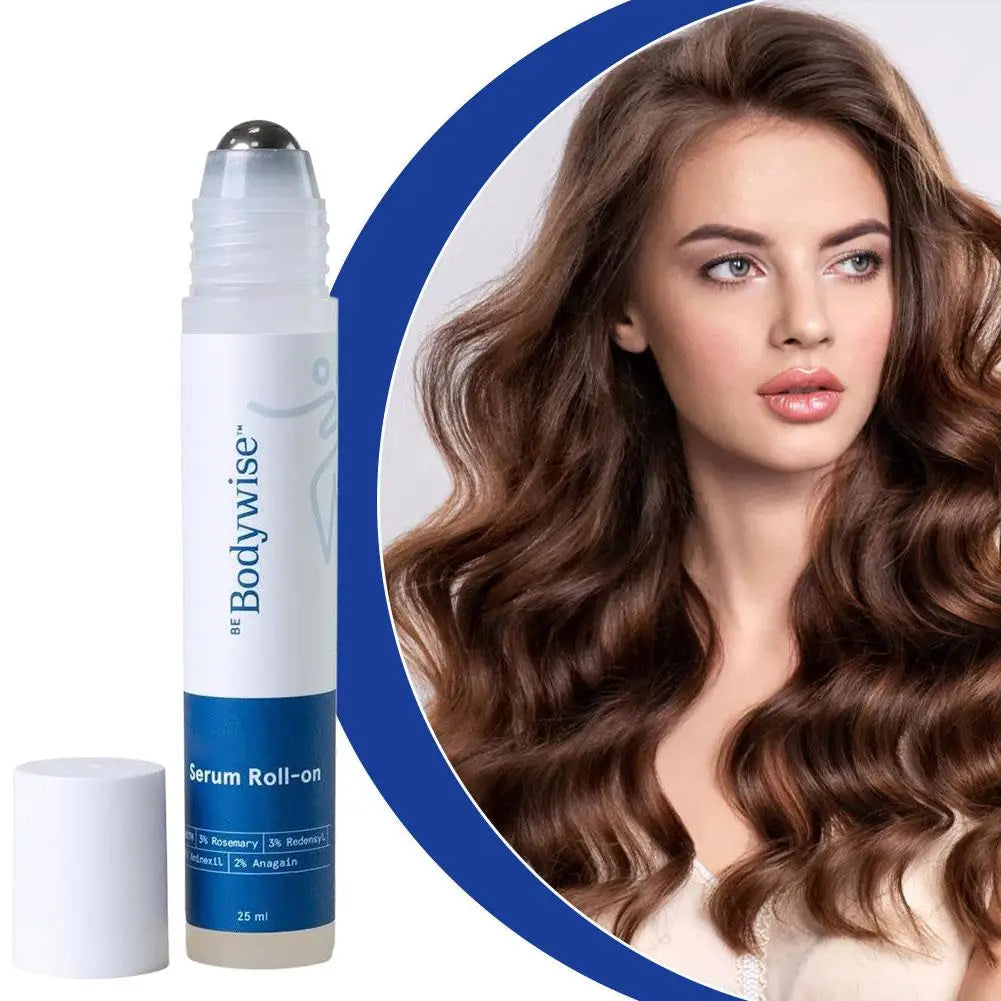 Bodywise Roll-on Ball Rosemary Hair Care Essence Nourishing Anti-Frizz Hair Serum Long-lasting Strengthening Scalp Treatment