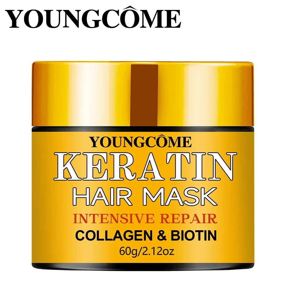 Hair Repairs Hair Mask Biotin Collagen Keratin Treatment Hairs Conditioner Hair Essential Oil Nourishing for Dry Damaged