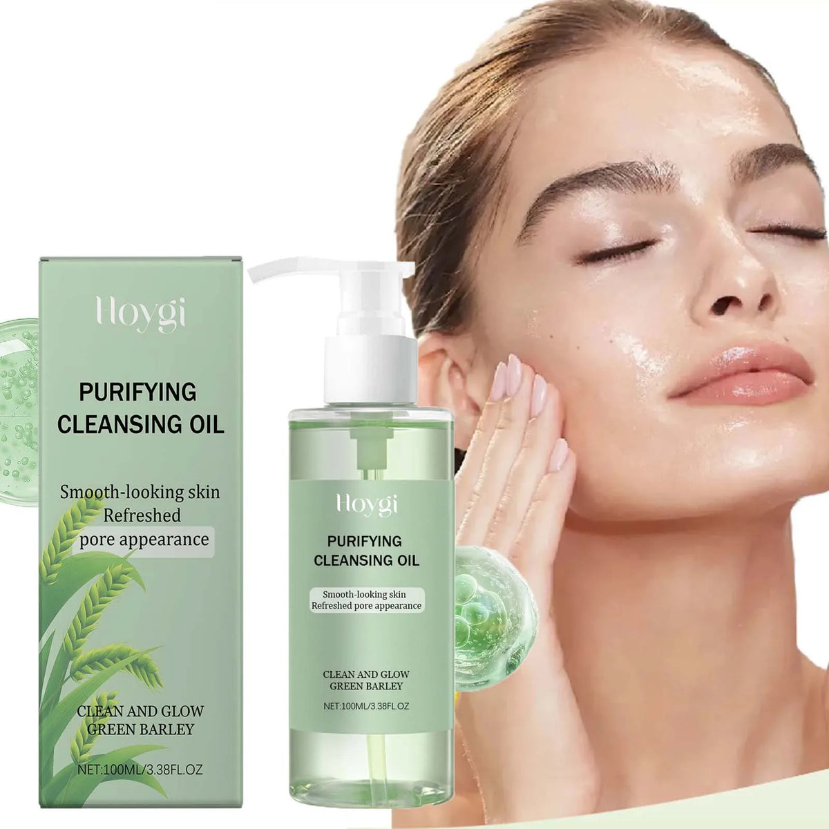 Makeup Removal Oil Non-Greasy Cleanse Purifying Pores Moisturizing Refresher Non Irritating Facial Makeup Remover Cleansing Oil