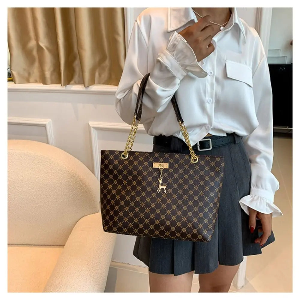 Unbranded Women Tote Bag - Large Capacity Printing Shoulder Bag For Shopping Purse.