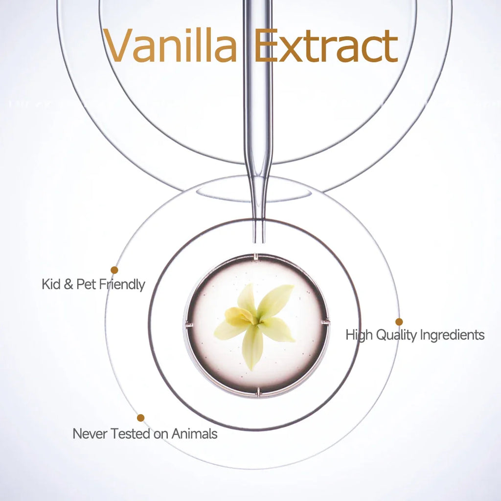 Vanilla Plant Extract Aromatherapy Essential Oil Face Body Diffuser Humidifier Massage, Shower, Manicure, Hair Care