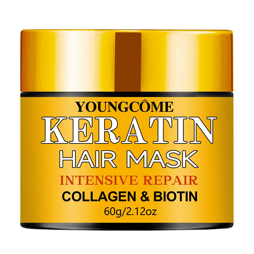 Hair Repairs Hair Mask Biotin Collagen Keratin Treatment Hairs Conditioner Hair Essential Oil Nourishing for Dry Damaged