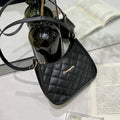 Other Ladies Retro Shoulder Bag Crossbody Half Moon PU Leather - PU Exterior With Polyester Lining