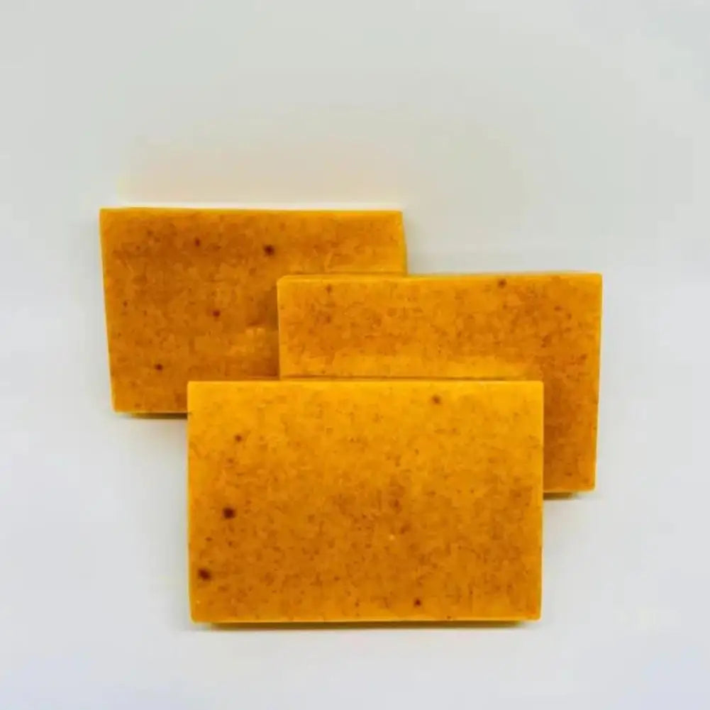 100g Turmeric Hand Made Soap, Lemon Kojic Acid Soap, Shower and Facial Soap  Deep Cleaning For Face Body Skin Care