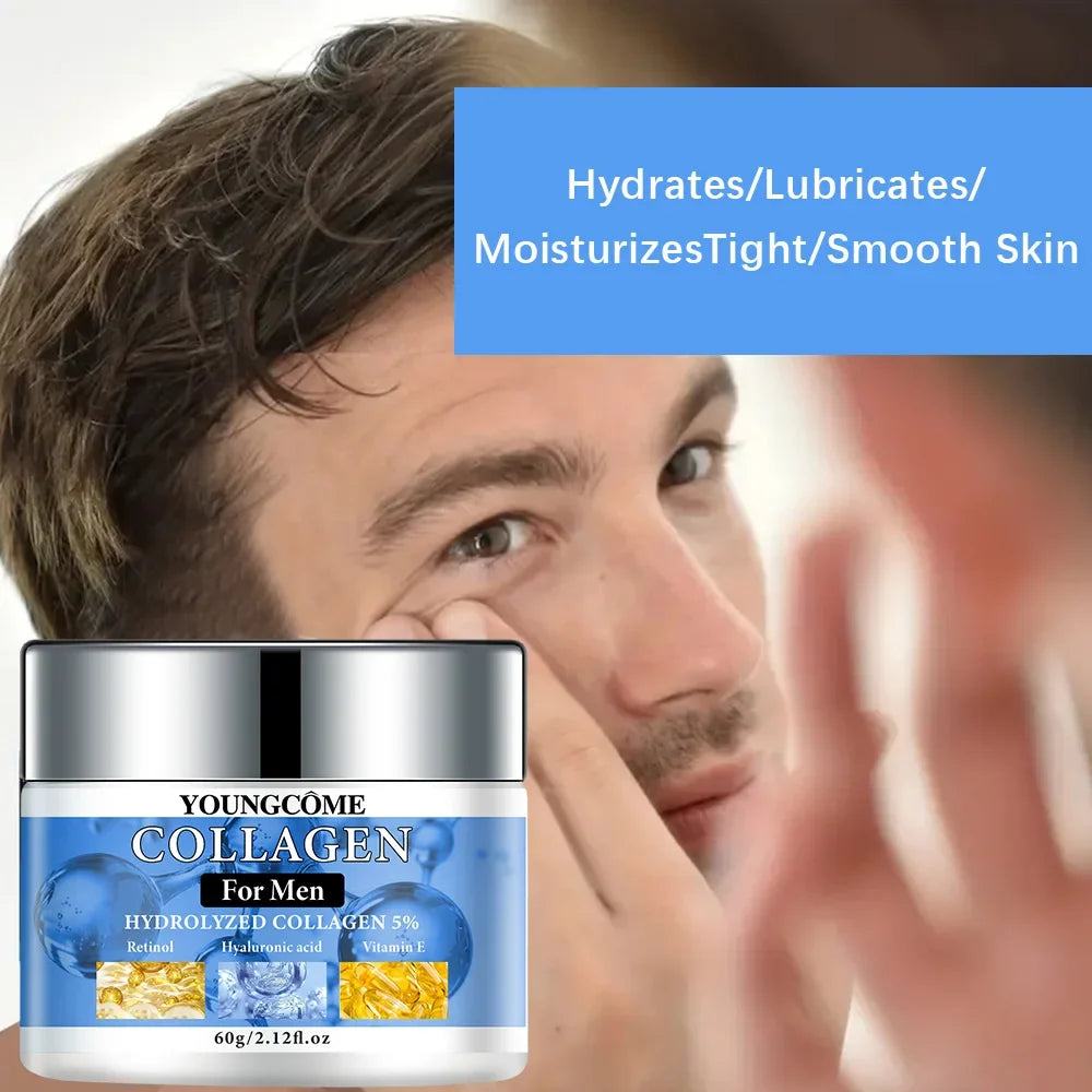 Men's Retinol collagen firming and moisturizing cream Moisturizing Cream Anti-Wrinkle Aging Firming Facial Face Men Skin Care