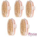 Dry Body Brushes, Exfoliating Body Scrubbers, Natural Bristles for Dry Skin, Improve Circulation, Stop Ingrown Hairs