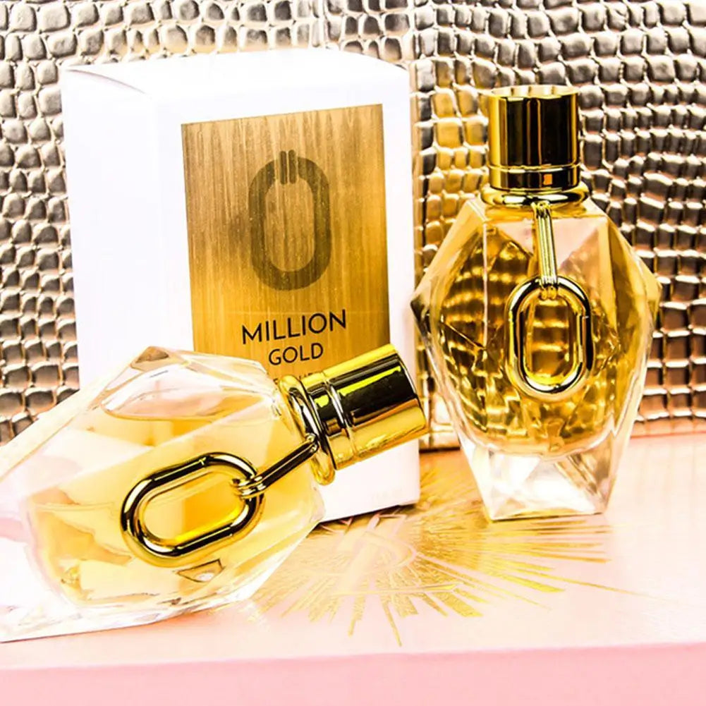 Million Gold For Women EDP | Long-Lasting Oriental Floral Perfume With Rose, Patchouli & Oud | Luxury Woody Fragrance