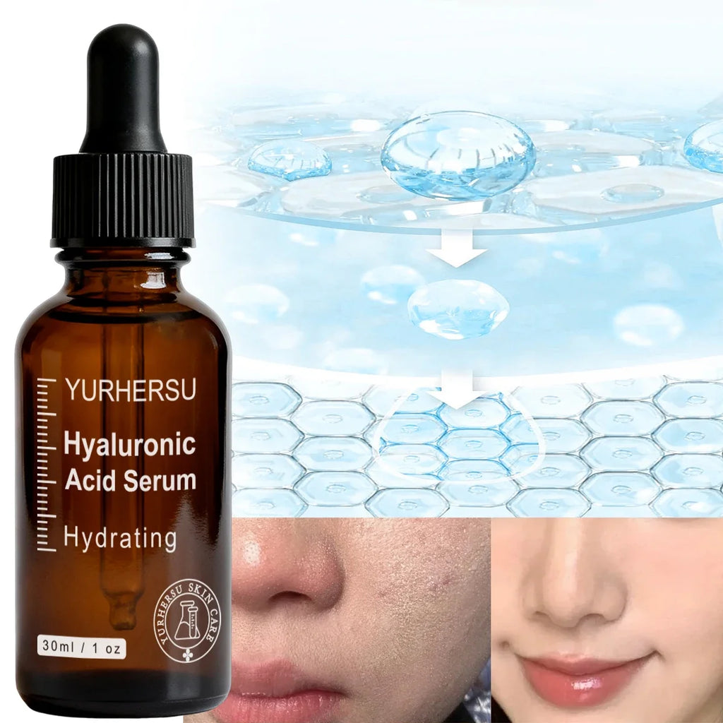 3.0% Hyaluronic Acid Serum 1oz, Deep Hydration for Face, Anti Wrinkle, Plumping & Firming, Dry Skin Care, Vegan