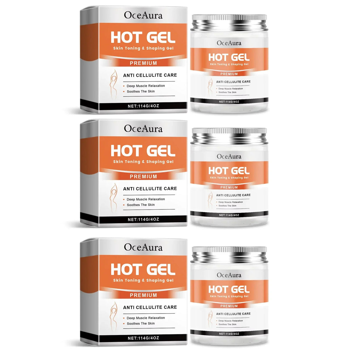Hot Body Slimming Cream Anti Cellulite Fat Burner Tightens Belly Anti Sagging Sweating Enhancer  Abdominal Muscle Shaping Cream