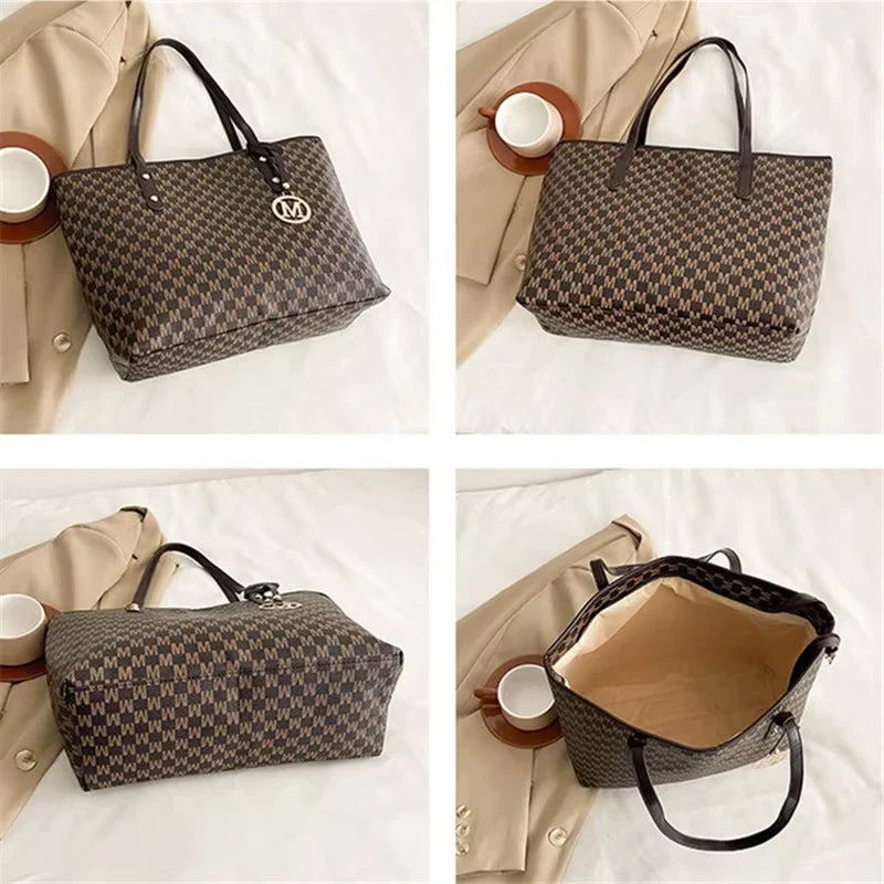 Andralyn Vintage Ladies Tote Bag Large Capacity Casual Shoulder Tote - Daily Use Essential