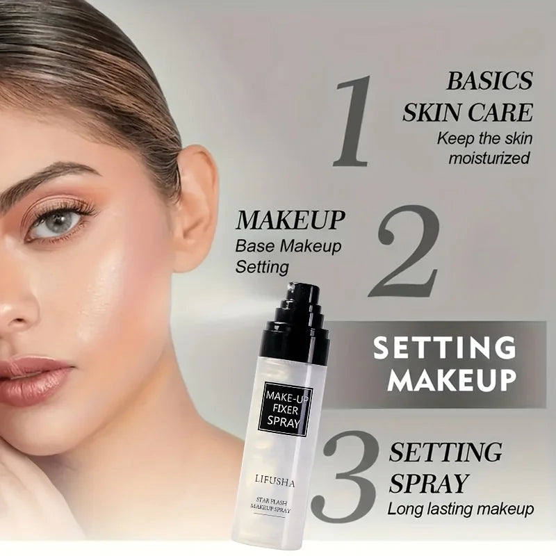 Makeup Fixing Setting Spray Waterproof Sweatproof Long Lasting Oil Control Hydrating Makeup Fixing Setting Spray Cosmetics