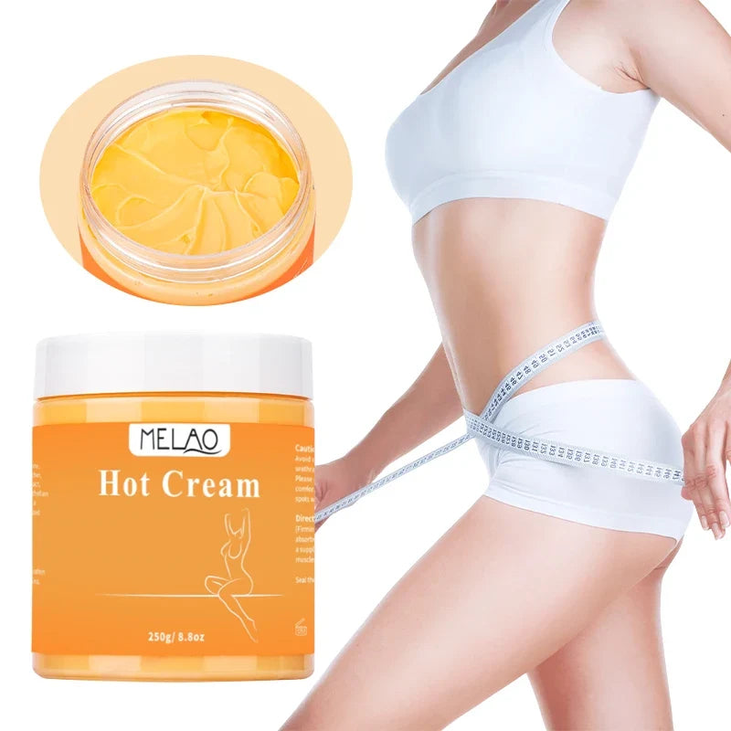 MELAO Hot Cream Massage Gel Natural Cellulite Lotion Multi Use Skin Toning Cream Soothes Aches for Sore Joints and Muscle