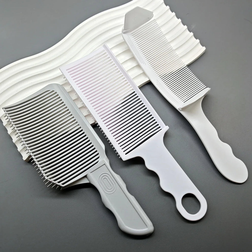 1/3Pcs Barber Hair Comb Kit Flat Top Hair Cutting Fading Stying Fade Comb  Men Fade Brush Salon Hair Tool Accessories