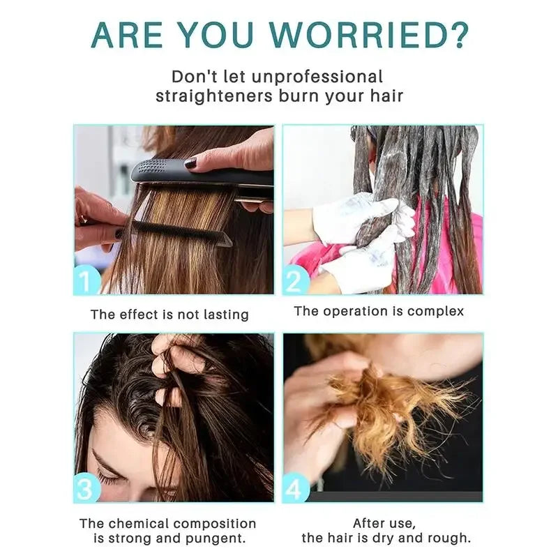 Magical Keratin Hair Mask Professional Fast Repairing Damaged Frizzy Hairs Soft Smooth Shiny Permanent Straightening Hair Care