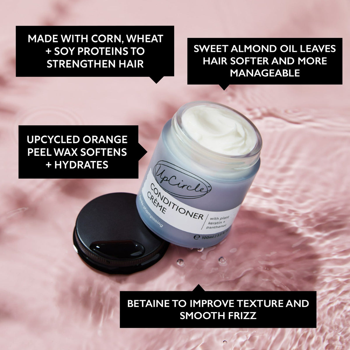 Conditioner Crème with Plant Keratin + Panthenol