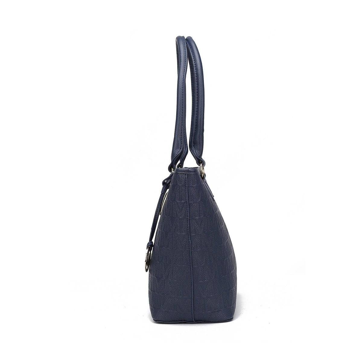 MKF Collection Edelyn embossed M Signature Four PCS Tote Set by Mia k