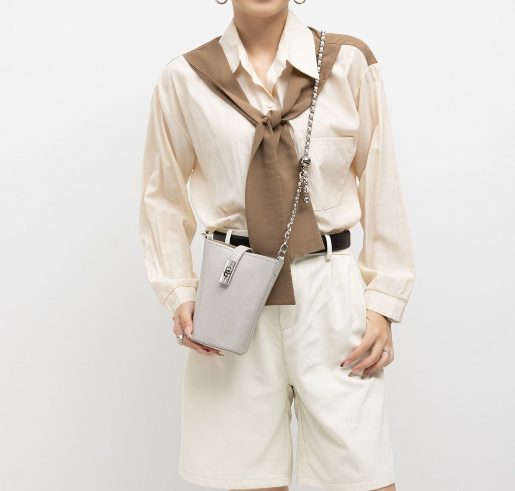 MKF Collection Evelina Mini Bucket Shoulder Bag by Mia K