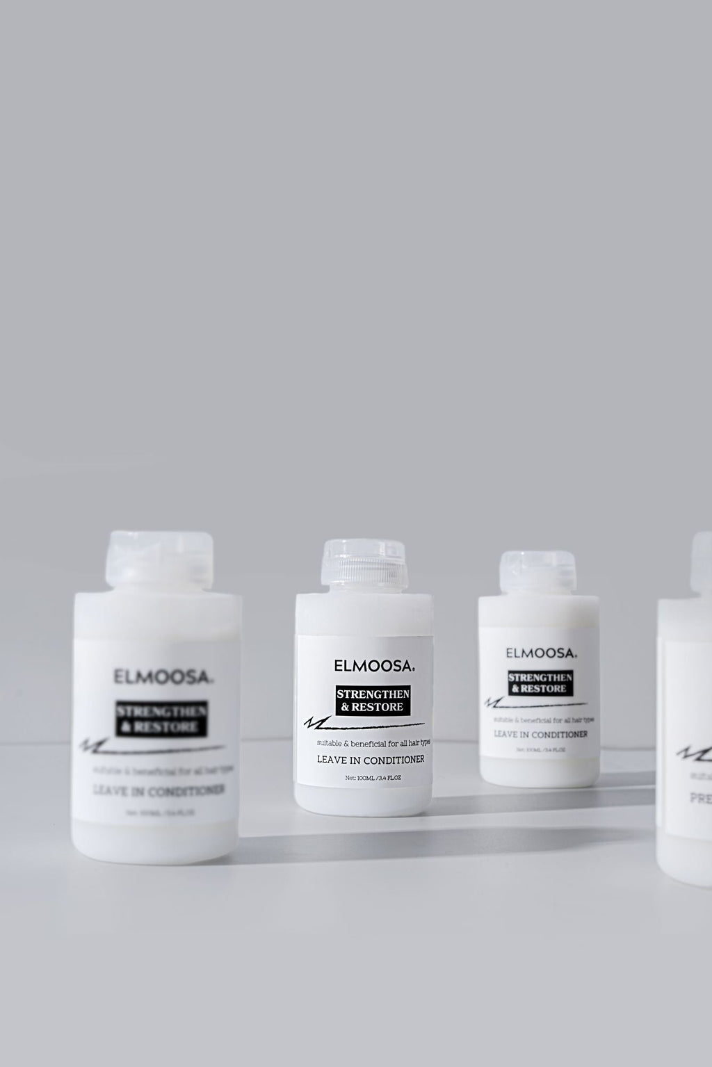 ELMOOSA Hair care Leave In Conditioner,100ml&250ml Enriched With Various Advanced  Ingredients,Hydrates & Strengthens Hair
