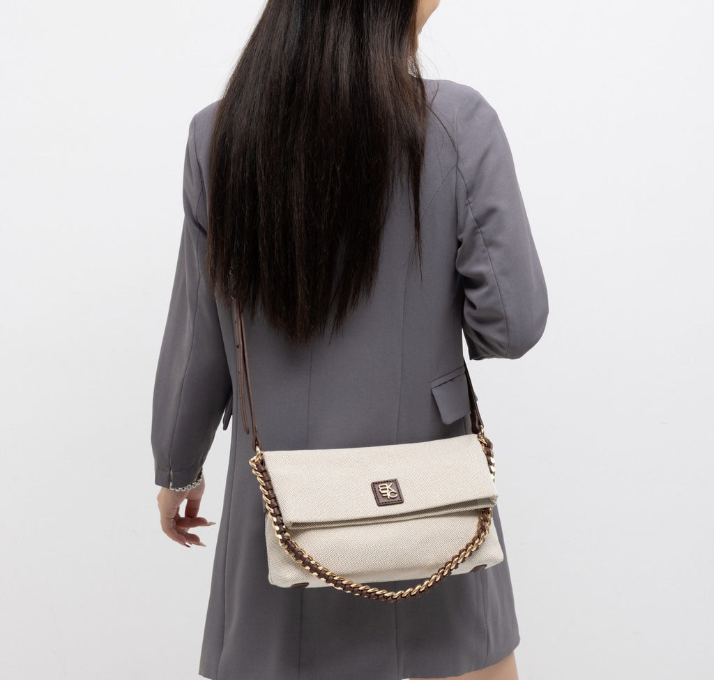 MKF Collection Fiora Faux Leather Shoulder Crossbody Bag by Mia K