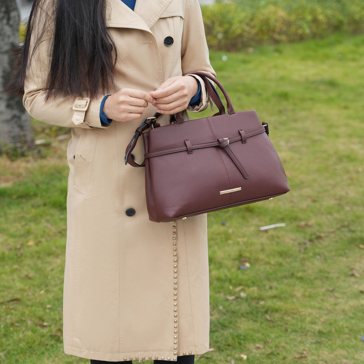 MKF Colelction Rubia Satchel Bag by Mia K