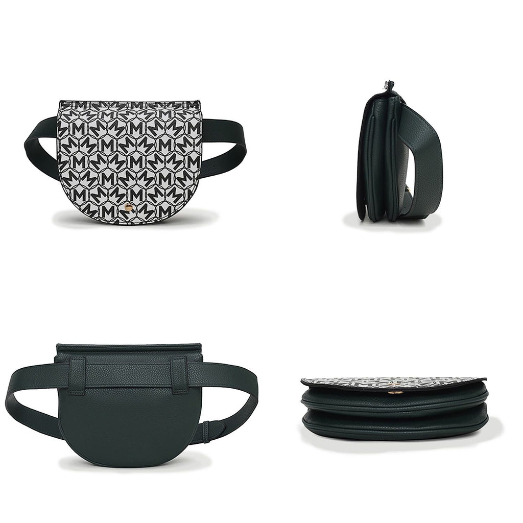 MKF Collection Daksha Signature Half Moon Belt Waist Bag by Mia K