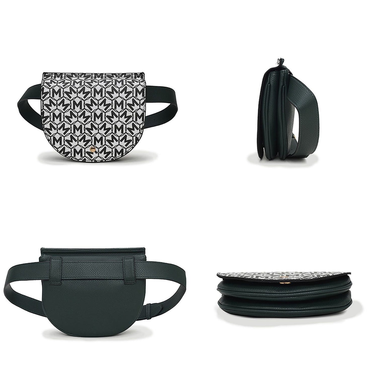 MKF Collection Daksha Signature Half Moon Belt Waist Bag by Mia K