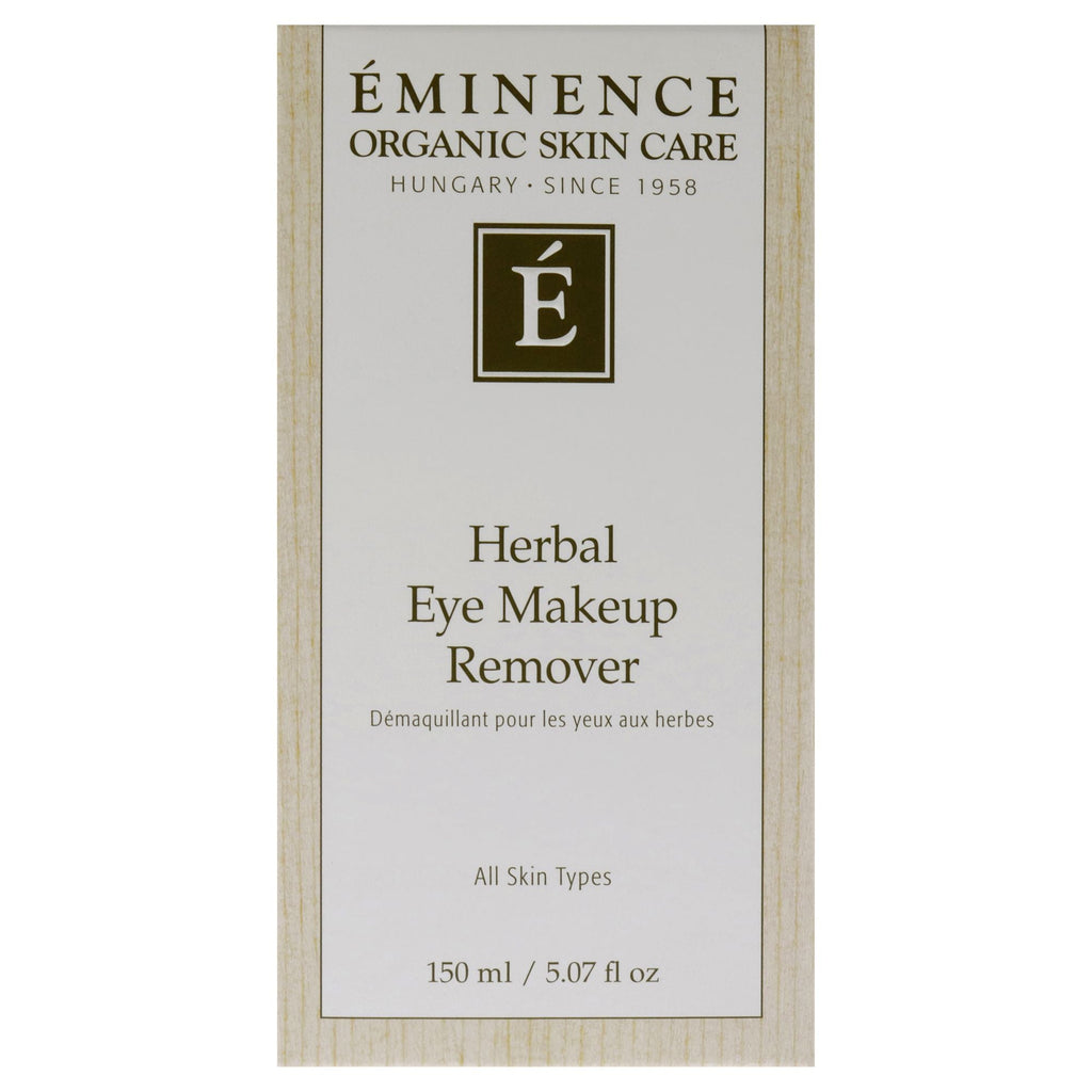 Herbal Eye Makeup Remover by Eminence for Unisex - 5.07 oz Makeup Remover