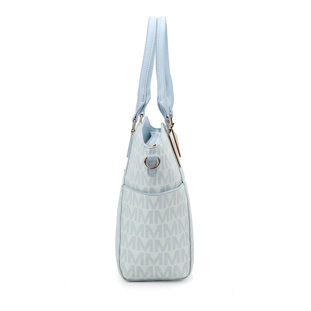 MKF Collection Devorah Signature Printed Vegan Leather Women's Tote Bag by Mia K