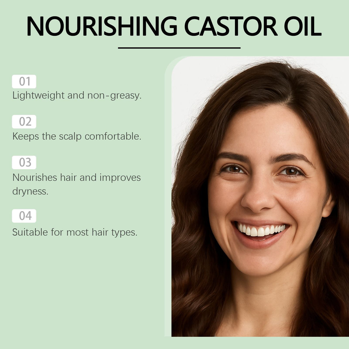 Hair Care Essential Oil Gentle Nourishment for Smooth Hair Daily Scalp Massage Care Essential Oil