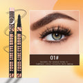 3 Colors Quad Wild Eyebrow Eyebrow Pencil Waterproof Non-Halogenating Extremely Fine Liquid Water Eyebrow Pencil