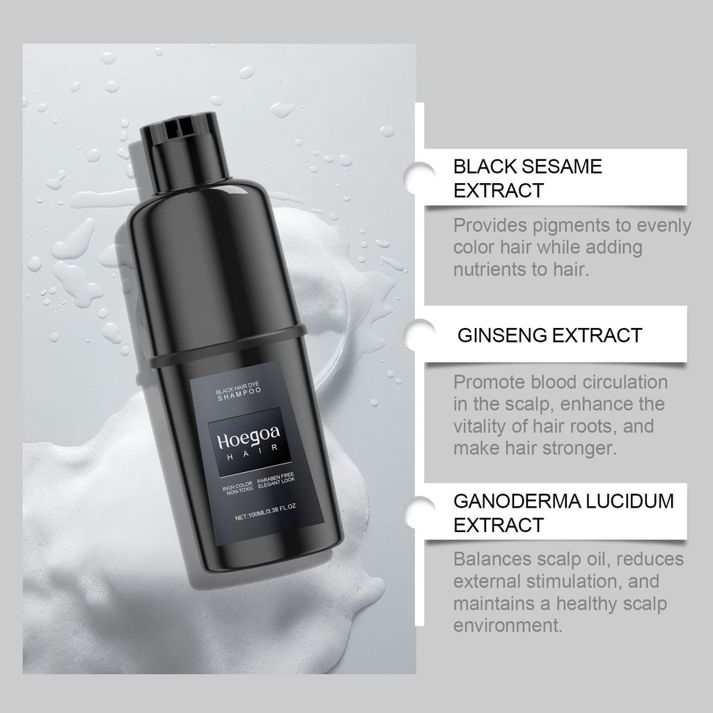 isex hair color shampoo, temporary dye shampoo available in brown and purple shades. This hair care product allows easy at-home hair coloring, providing long-lasting color that covers white hair with