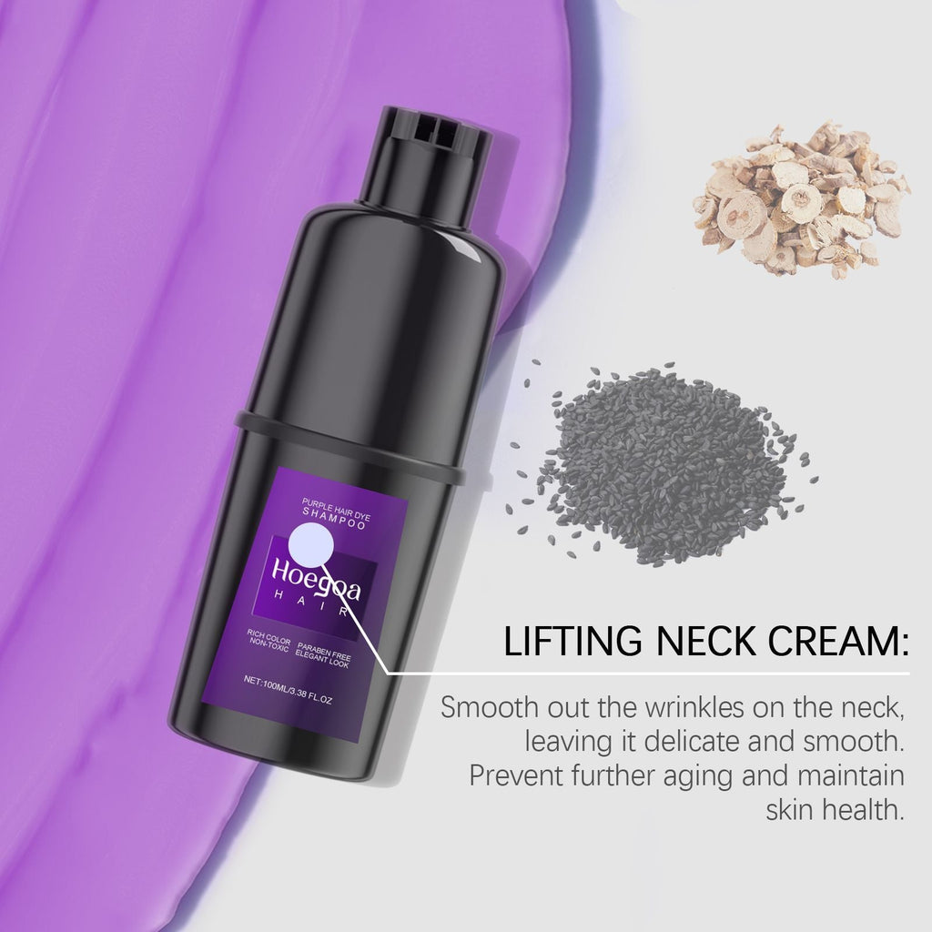 isex hair color shampoo, temporary dye shampoo available in brown and purple shades. This hair care product allows easy at-home hair coloring, providing long-lasting color that covers white hair with