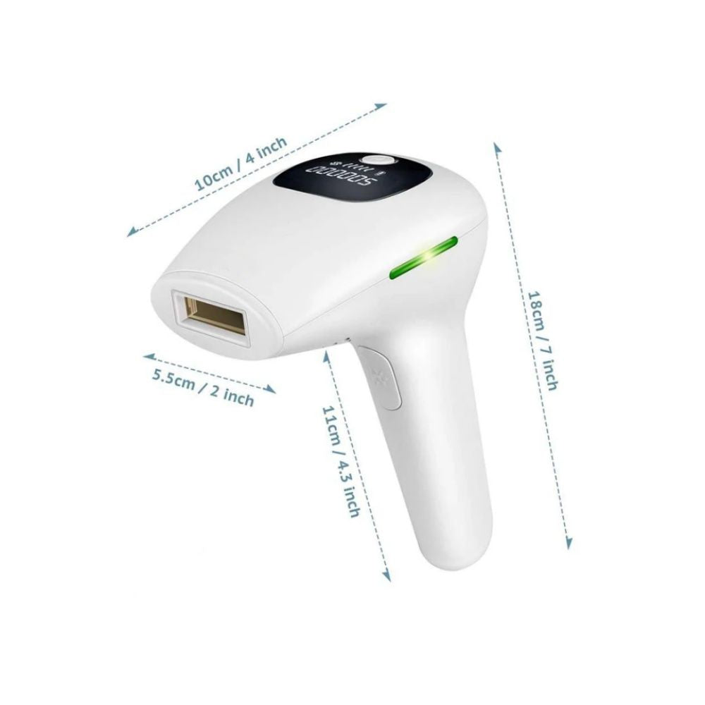 IPL Hair Removal 3 in 1 Permanent Painless Epilator 900,000 Flashes and 5 Energy Gears Laser Hair Remover Electric Epilator with Touch LCD for Body, Face, Underarms and Bikini Line