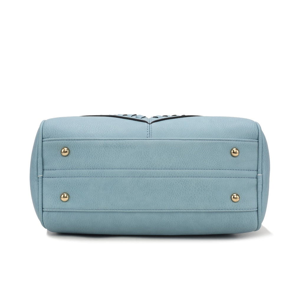 MKF Collection Lara Vegan Leather Women Satchel with wallet by Mia k