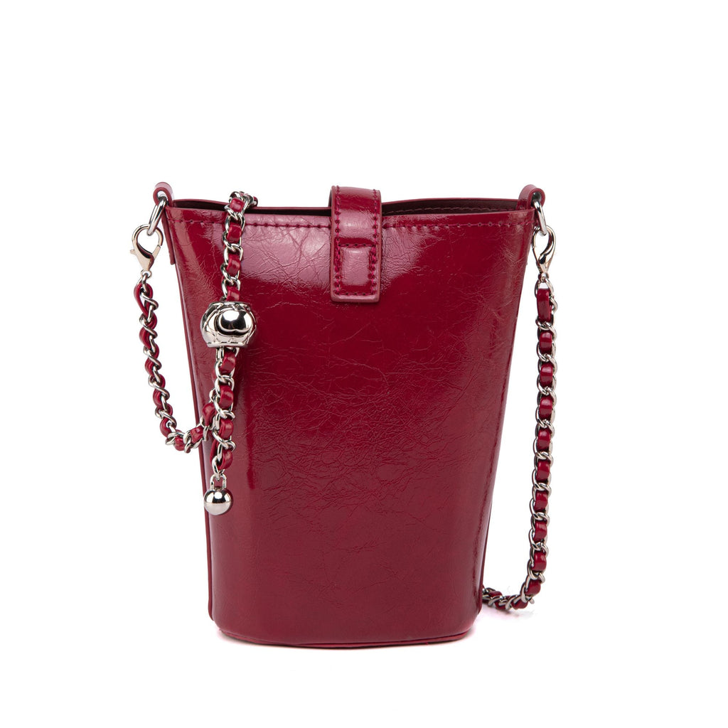 MKF Collection Evelina Mini Bucket Shoulder Bag by Mia K