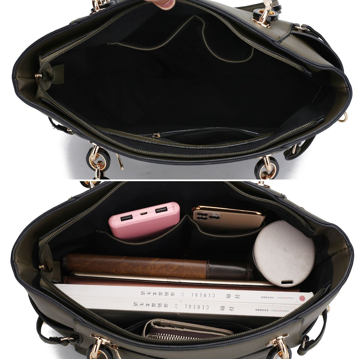 MKF Collection Yale Tote Women's Bag with Wallet Handbag Purse by Mia K