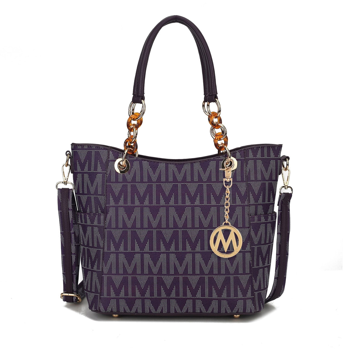 MKF Collection Kissaten Milan M Signature Tote Handbag by Mia k