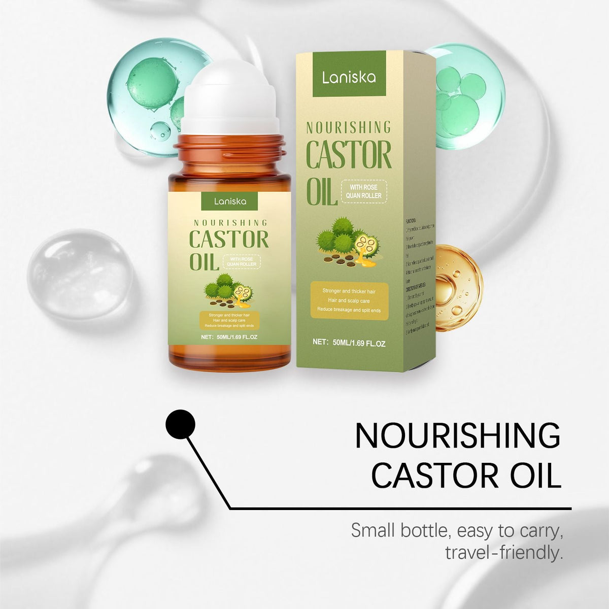 Hair Care Essential Oil Gentle Nourishment for Smooth Hair Daily Scalp Massage Care Essential Oil