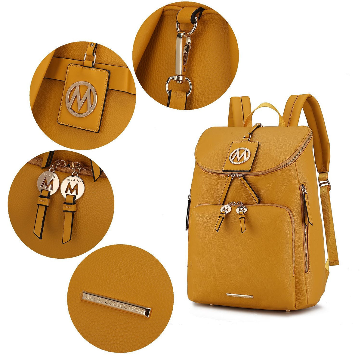 MKF Collection Angela Large Backpack Bag by Mia K