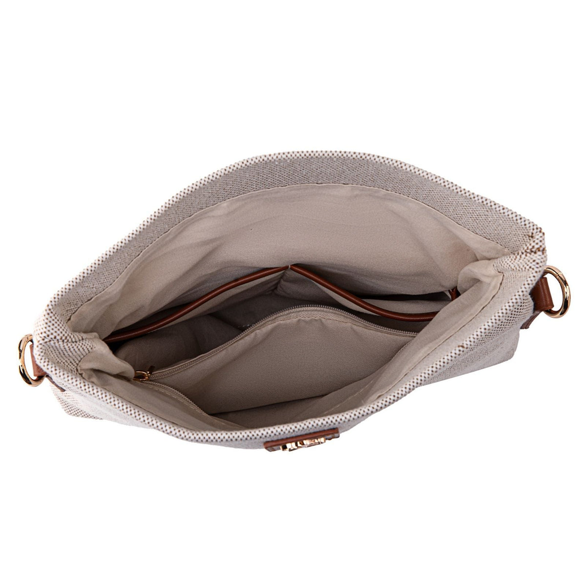 MKF Collection Fiora Faux Leather Shoulder Crossbody Bag by Mia K