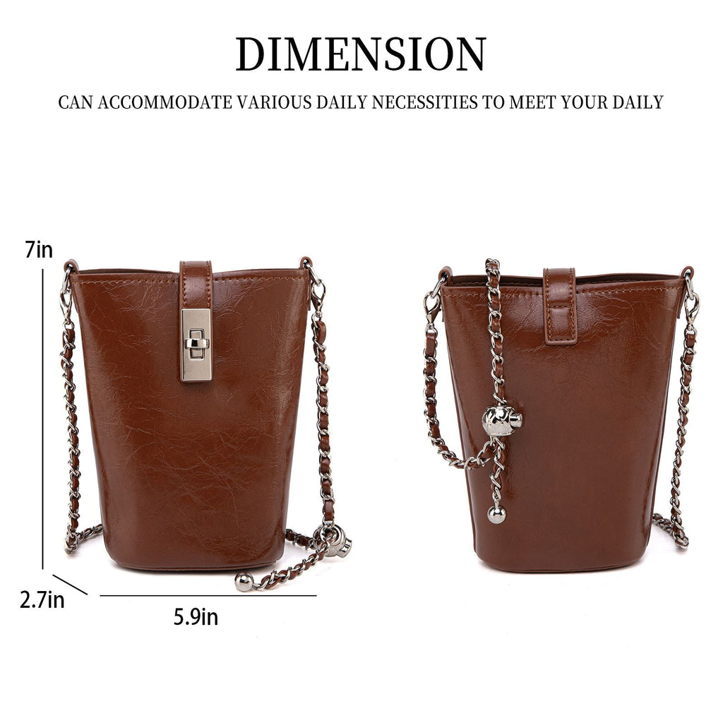 MKF Collection Evelina Mini Bucket Shoulder Bag by Mia K